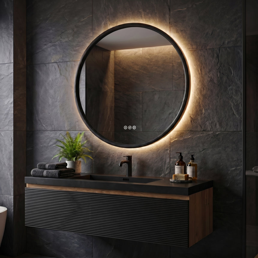 Solenne Halo LED Mirror