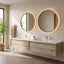 Solenne Halo LED Mirror