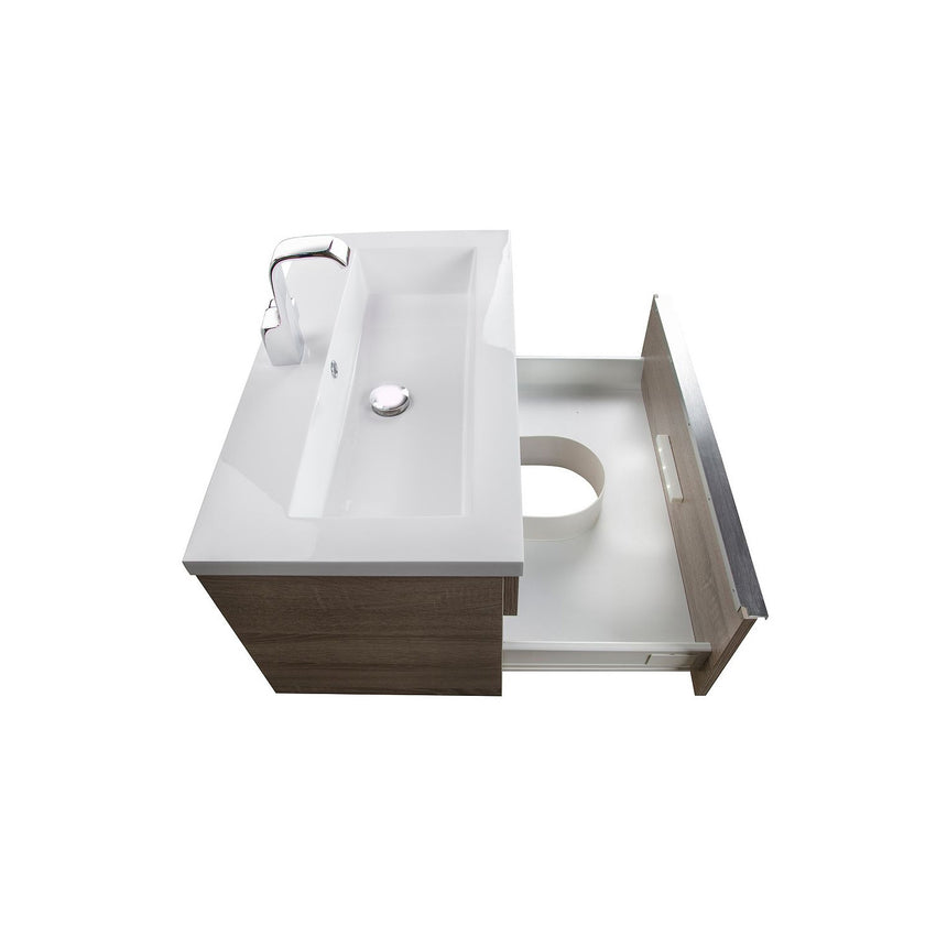 Trough Floating Vanity (24"-42")