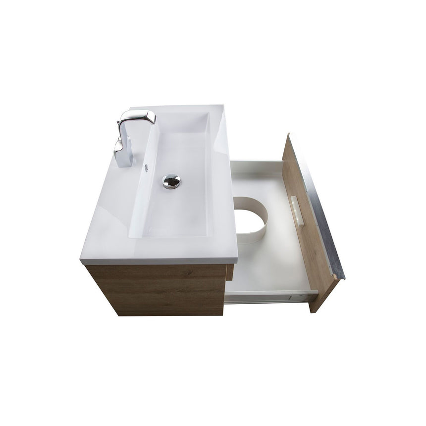 Trough Floating Vanity (24"-42")