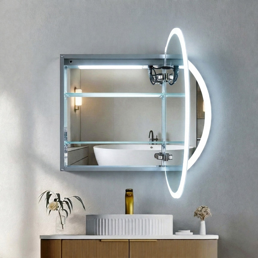 Orbella Round LED Medicine Cabinet
