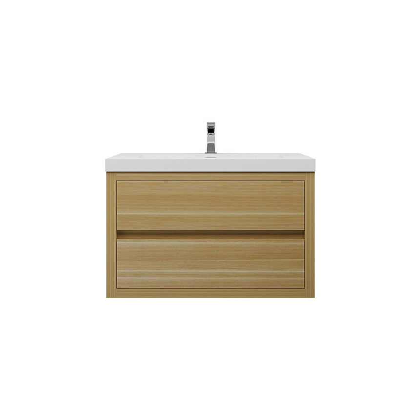 72 inch Andorra Floating Vanity American Yellowwood