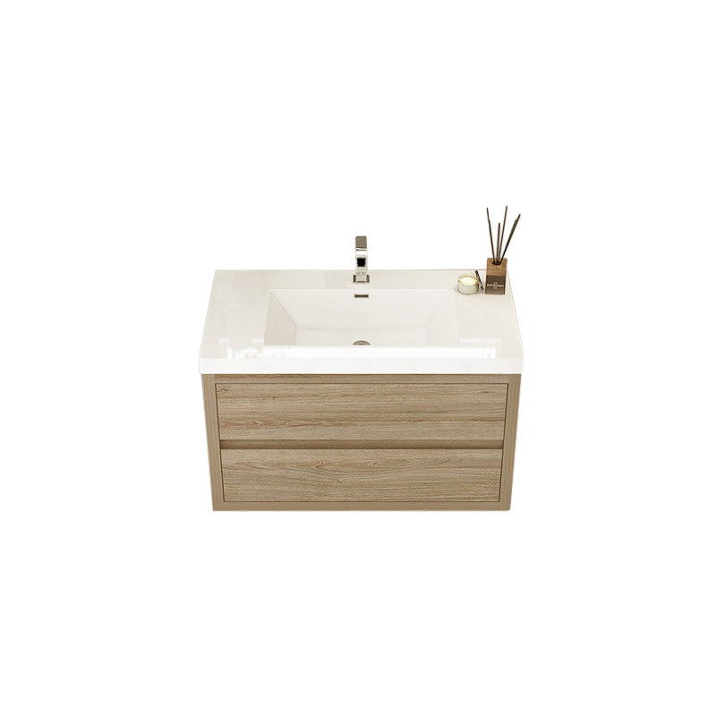 72 inch Andorra Floating Vanity American Yellowwood