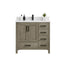 Ligne Forma Modern Vanity in Gray Oak finish