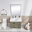 Ligne Forma Modern Vanity in Gray Oak finish