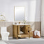 Ligne Forma Modern Vanity in Natural Oak finish