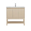 Raphia Modern Vanity - Fluted (24"-36")