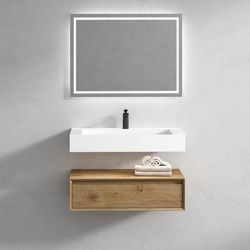 Vitolo Floating Vanity - 2nd Generation (24"-84")