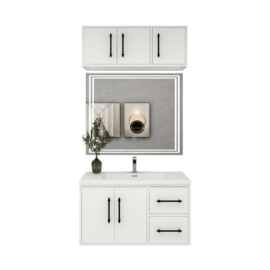 Belgian Floating Vanity (Latest Model) - 2nd Generation (24"-84")