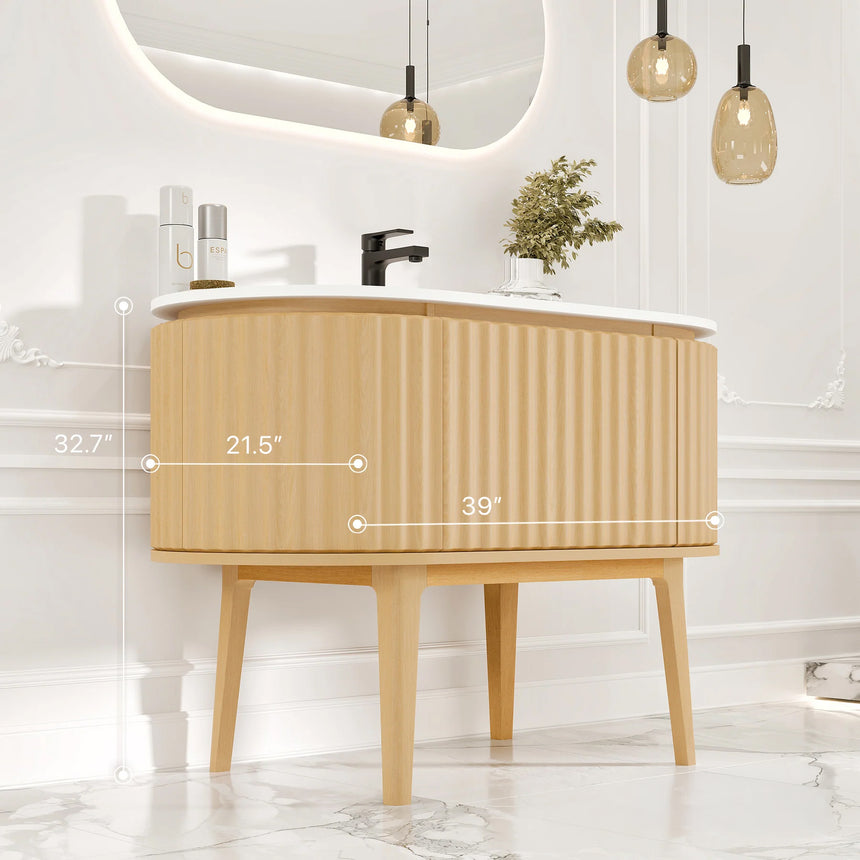 Larvotto Modern Vanity (39"-72")