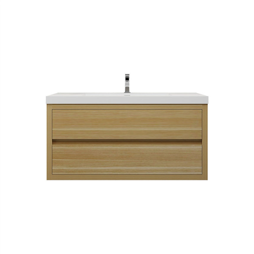 72 inch Andorra Floating Vanity American Yellowwood