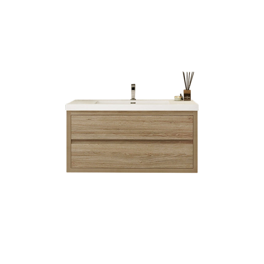 72 inch Andorra Floating Vanity American Yellowwood