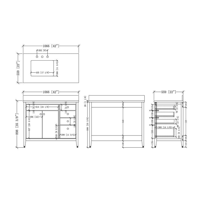 Catellani Modern Vanity - O&N Floating Vanity
