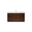 42 inch Livia Fluted Floating Vanity 