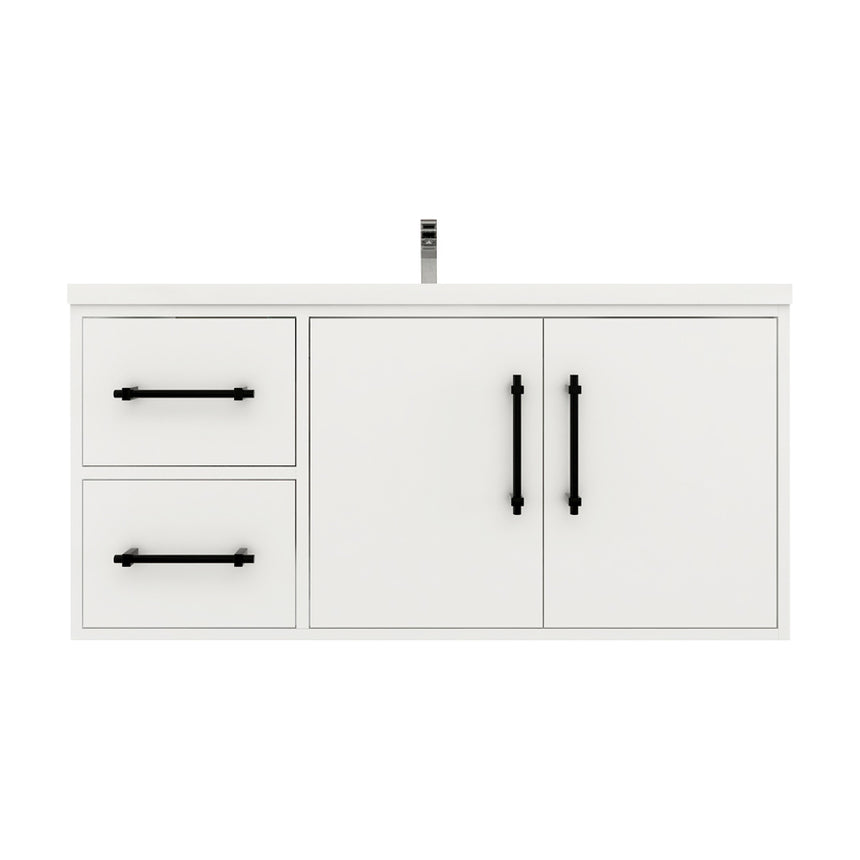 Belgian Floating Vanity (Latest Model) - 2nd Generation (24"-84")