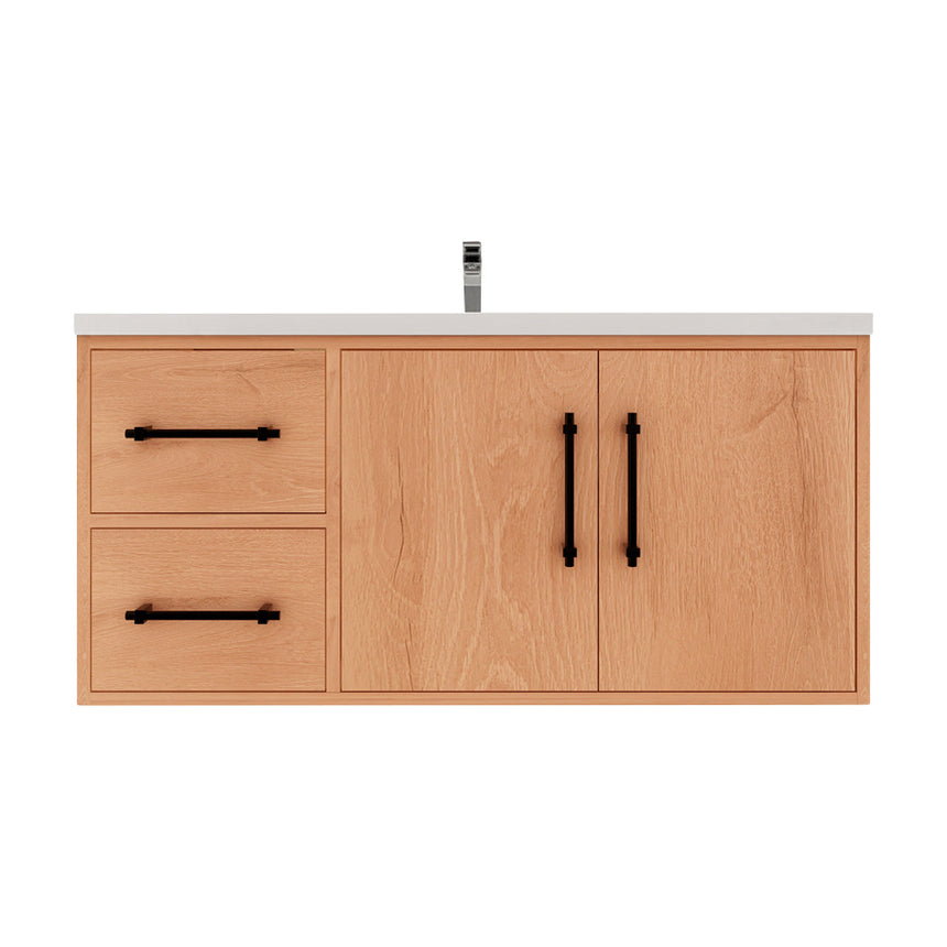 Belgian Floating Vanity (Latest Model) - 2nd Generation (24"-84")