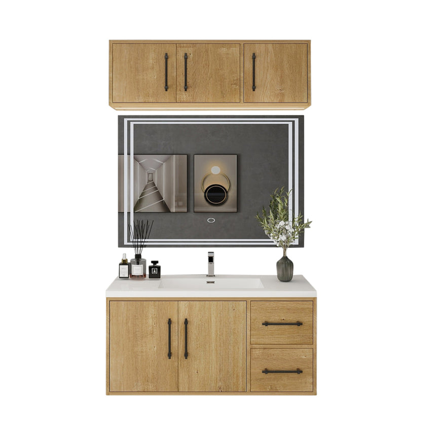 Belgian Floating Vanity (Latest Model) - 2nd Generation (24"-84")