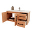 Belgian Floating Vanity (Latest Model) - 2nd Generation (24"-84")