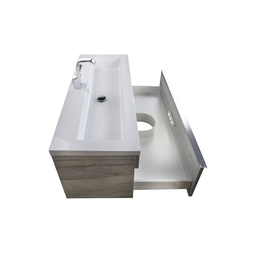 Trough Floating Vanity (24"-42")