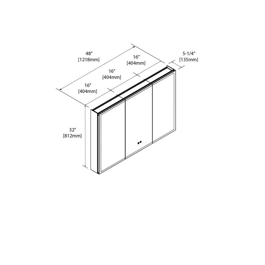 LumaEdge LED Medicine Cabinet