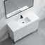 48 inch Bayford modern vanity white