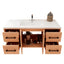 Belgian Floating Vanity (Latest Model) - 2nd Generation (24"-84")