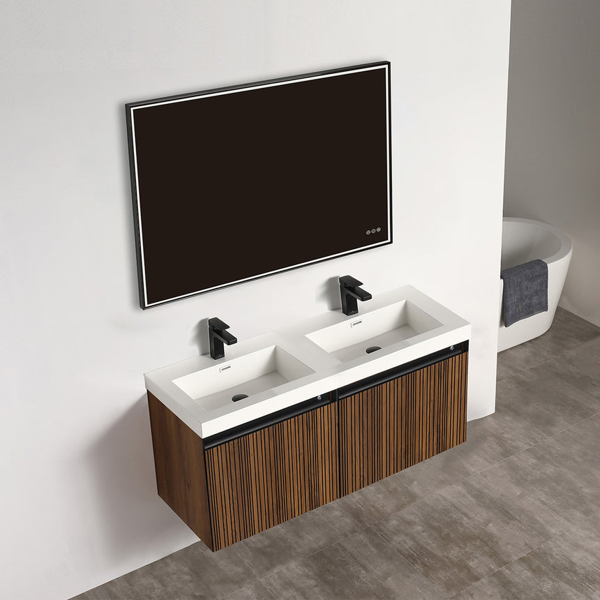 Harlow LED Floating Vanity (24"-72")