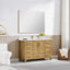 Ligne Forma Modern Vanity in Natural Oak finish