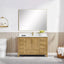 Ligne Forma Modern Vanity in Natural Oak finish