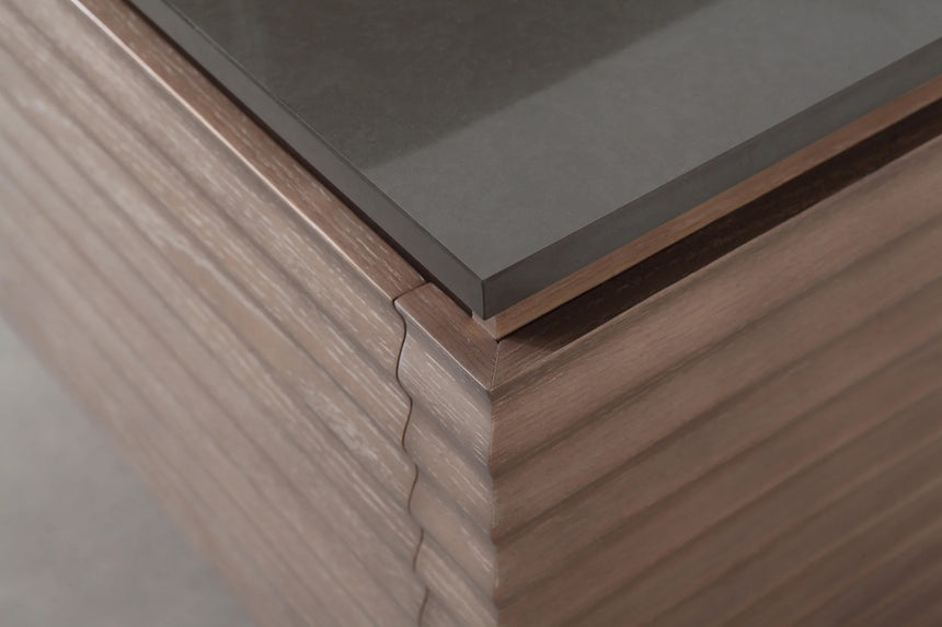 60 inch Orizzon Floating Vanity Chestnut