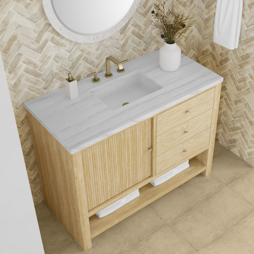 72 inch Rathenow modern vanity Zeus Quartz cover