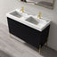 48D inch Bayford modern vanity black