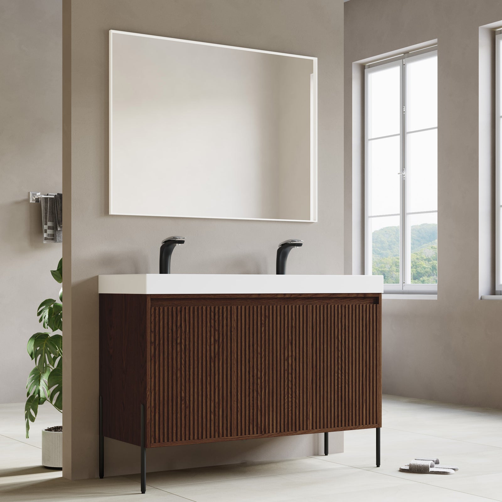 18 Inch Deep Bathroom Vanities | Slim Depth Vanities for Small ...