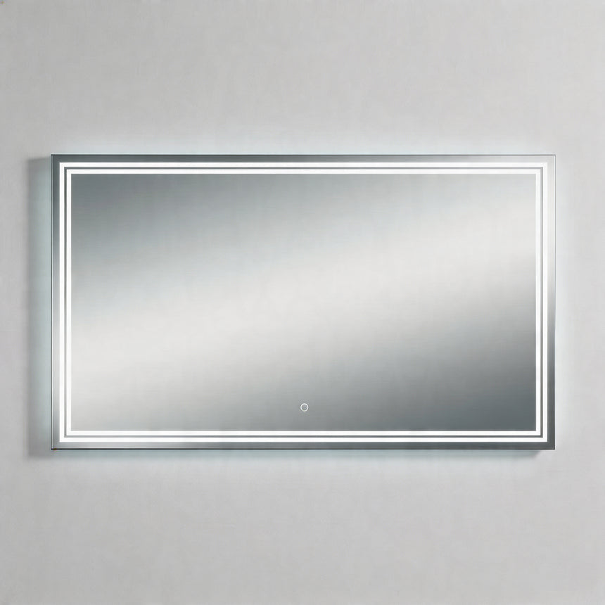 LED Mirror in a Modern bathroom