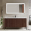 60 inch Bayford modern vanity walnut