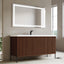 60 inch Bayford modern vanity walnut