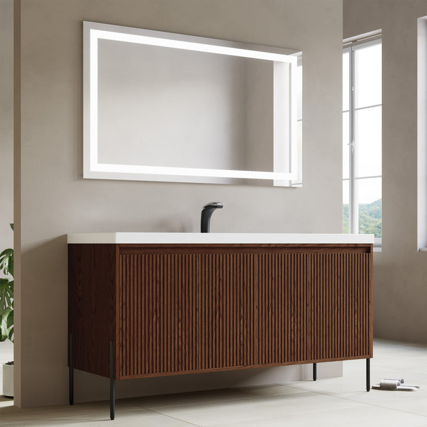 48D inch Bayford modern vanity Walnut