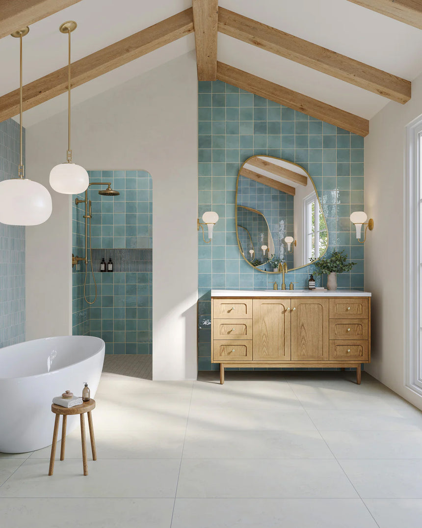 72 inch Essen Floating Vanity Carrara Marble