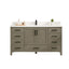 Ligne Forma Modern Vanity in Gray Oak finish