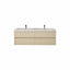 60D inch Andorra Floating Vanity Leuco Willow Oak