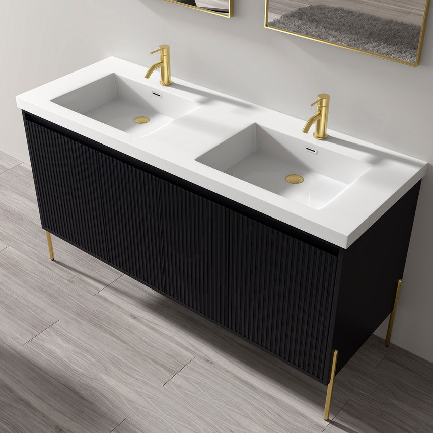 48D inch Bayford modern vanity Walnut