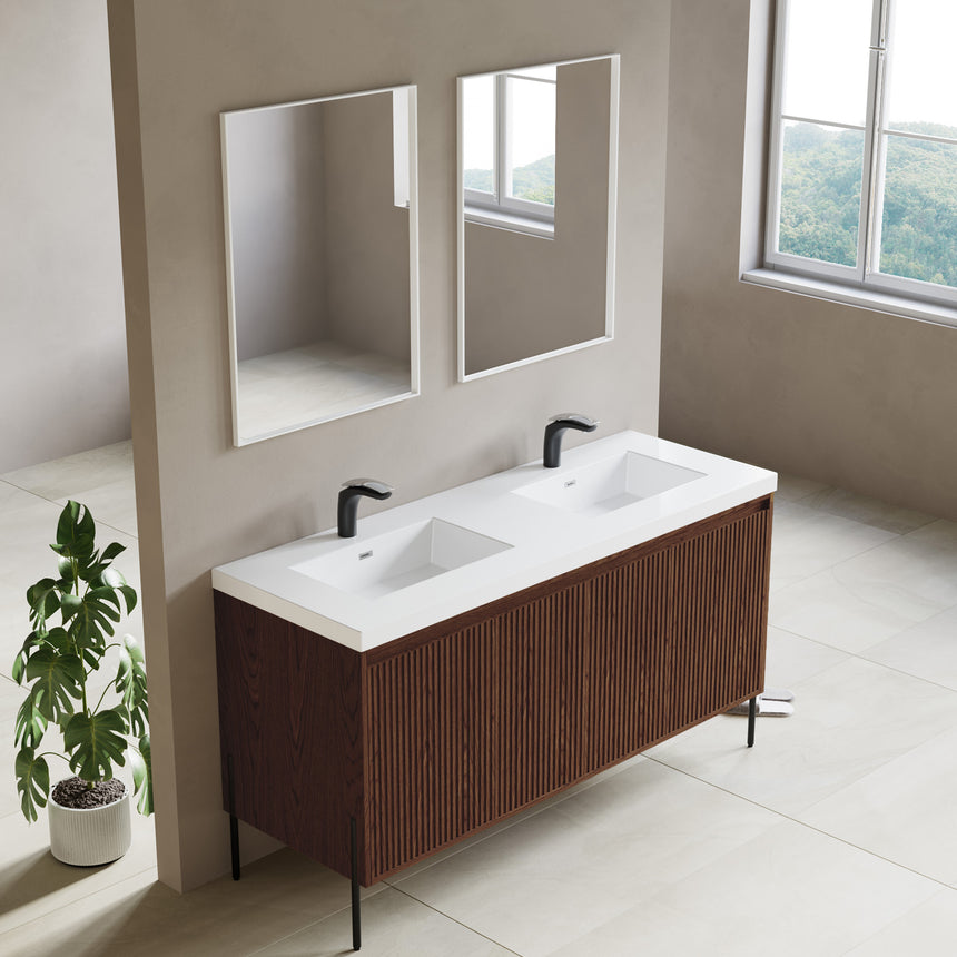 48D inch Bayford modern vanity Walnut