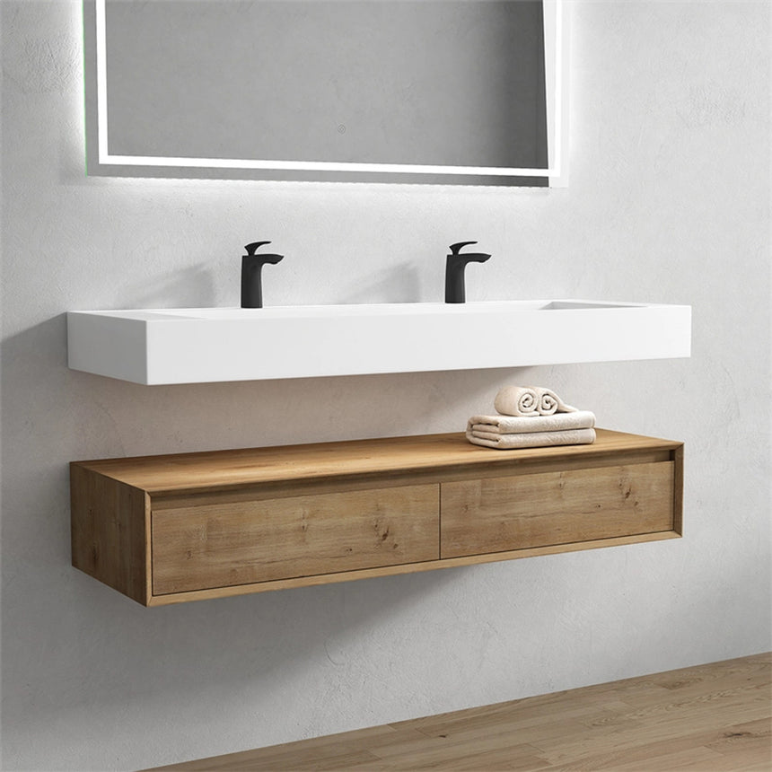 Vitolo Floating Vanity - 2nd Generation (24"-84")