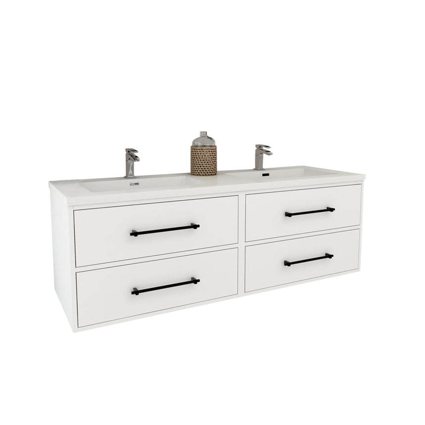 Belgian Floating Vanity (Latest Model) - 2nd Generation (24"-84")