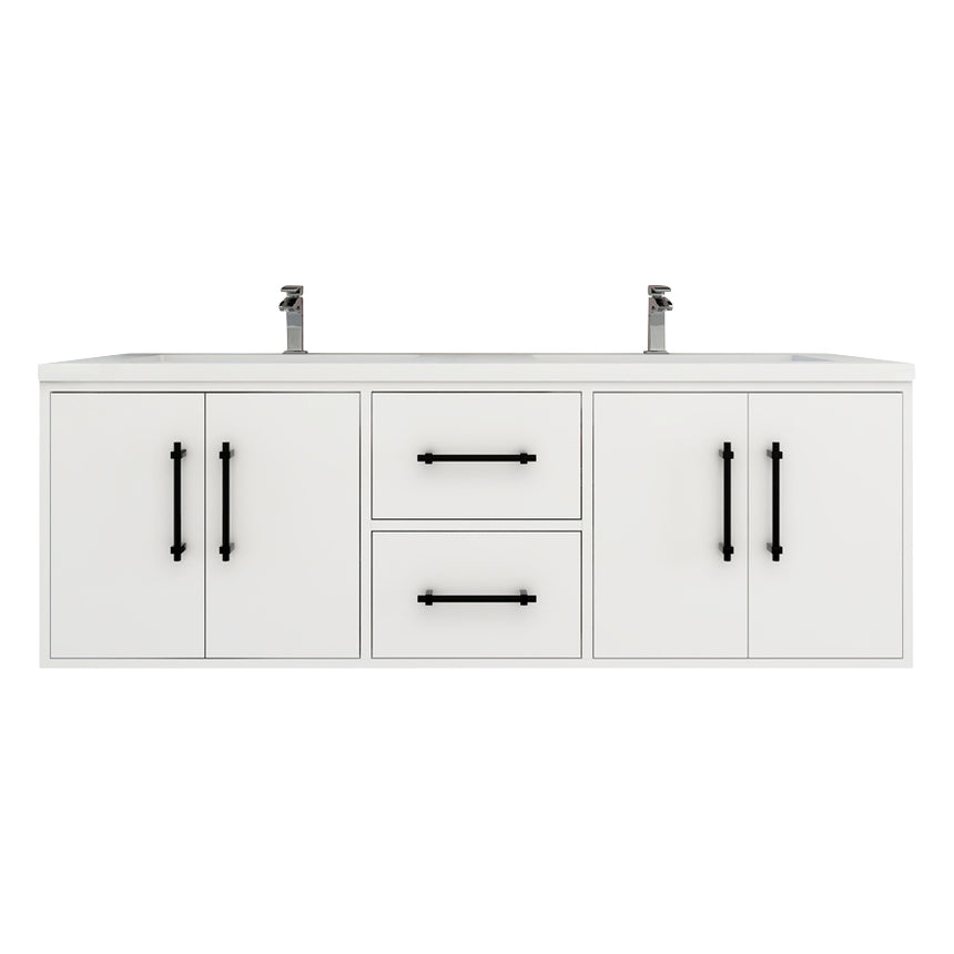 Belgian Floating Vanity (Latest Model) - 2nd Generation (24"-84")