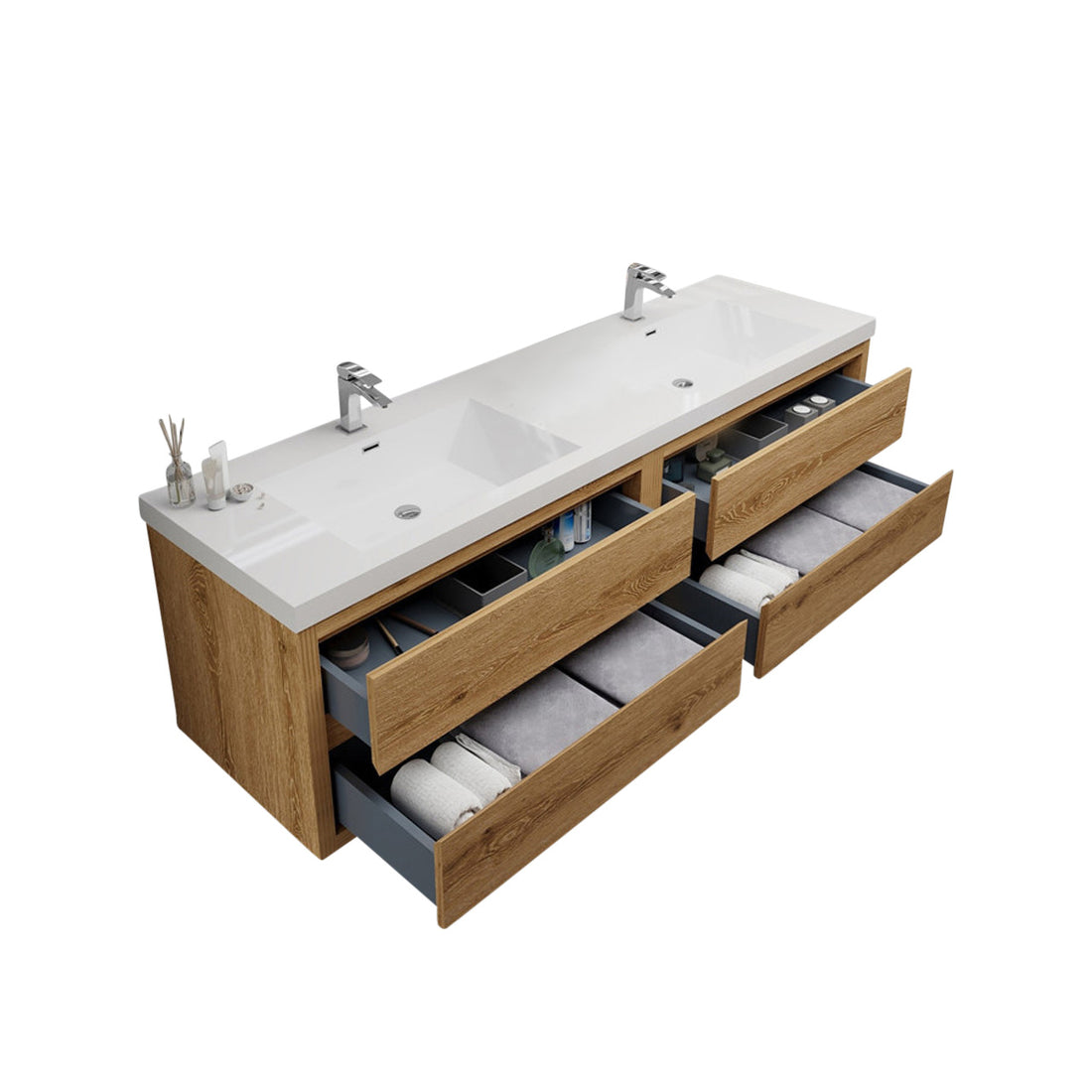 Saggia Floating Vanity (Latest Model) - 2nd Generation (24