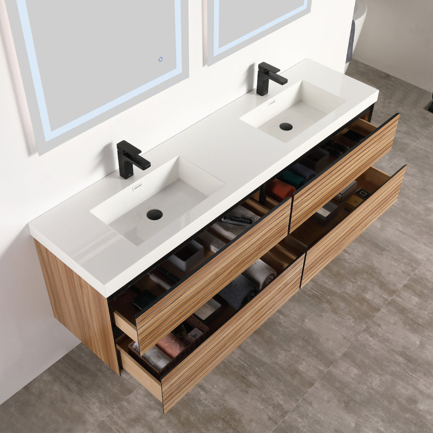 Andorra Floating Vanity (24"-72")