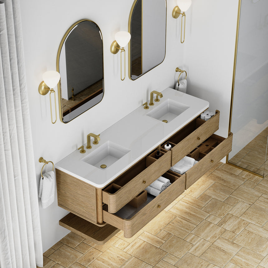 Aurelio Floating Vanity (36"-72")