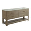 bathroom vanity in oak finish