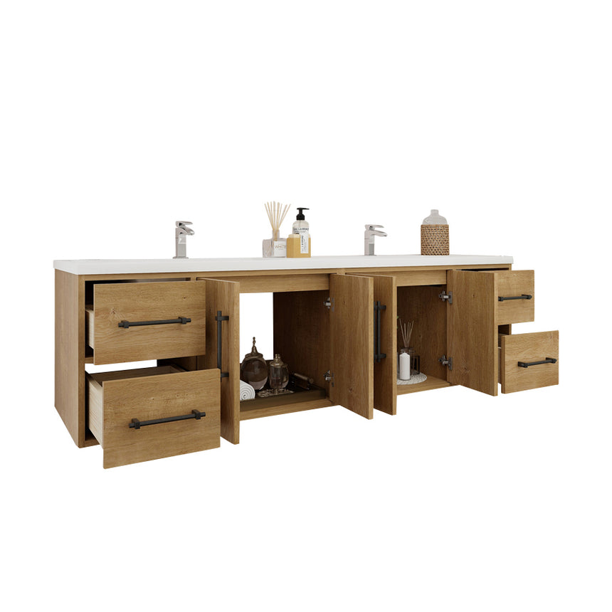 Belgian Floating Vanity (Latest Model) - 2nd Generation (24"-84")